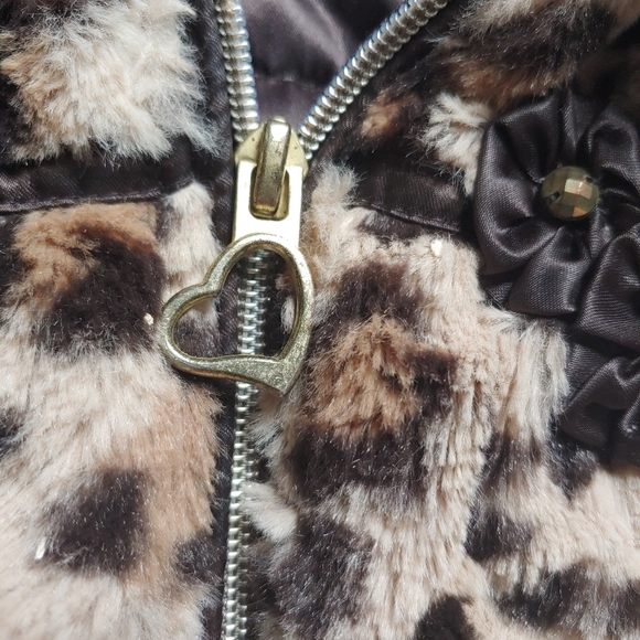 Pistachio Winter Coat Kids 12M  Lined Hooded -K - Picture 5 of 7